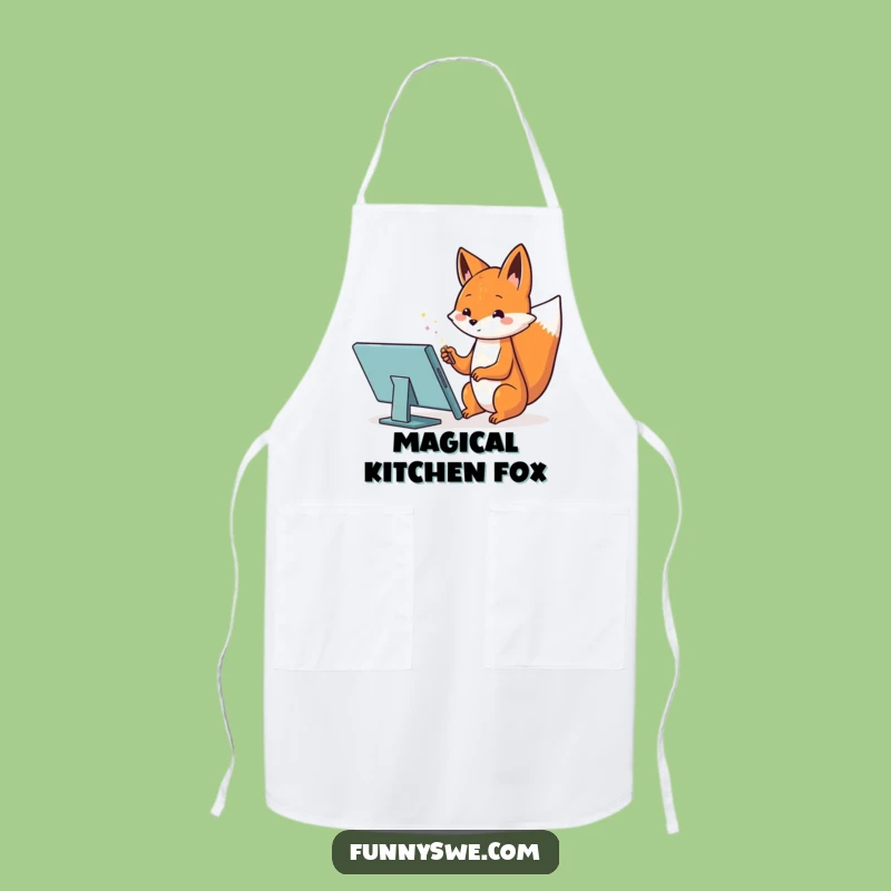 Web Designer Fox Apron - Funny Creative Kitchen Wear!