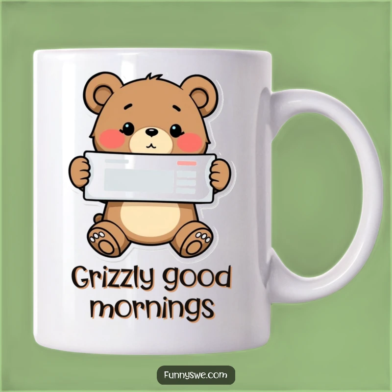 Funny Bear Web Designer Mug - Proud Coder Achievement Gift