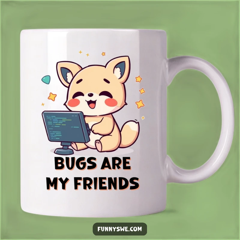 Funny Debugging Mug - Cute Code Warrior, Perfect Funny Gift!