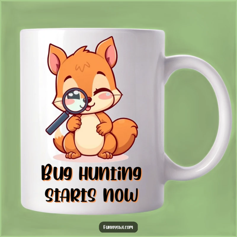 Funny Kawaii Squirrel Website Tester Mug - Hilarious Tech Gift for Coders