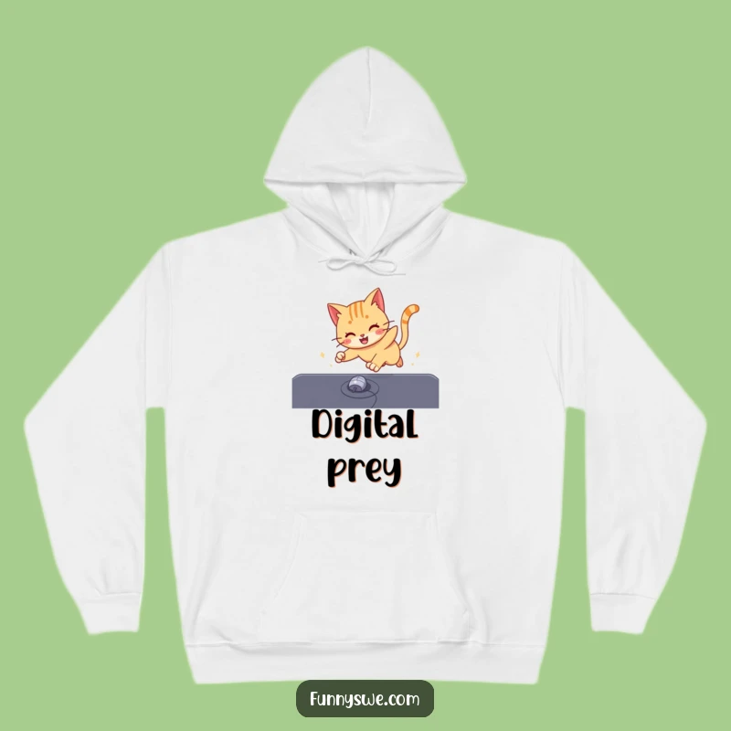 Funny Cat Cursor Hoodie: Cozy and Humorous for Tech Adventures