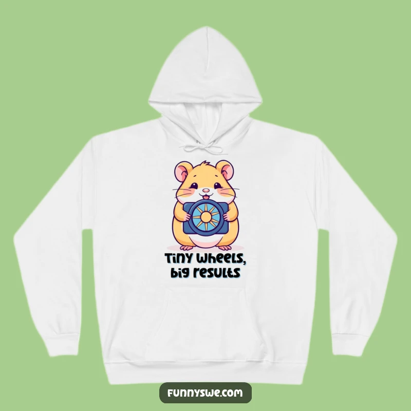 Funny Hamster Web Dev Hoodie: Cozy and Hilarious Gift for Programmers
