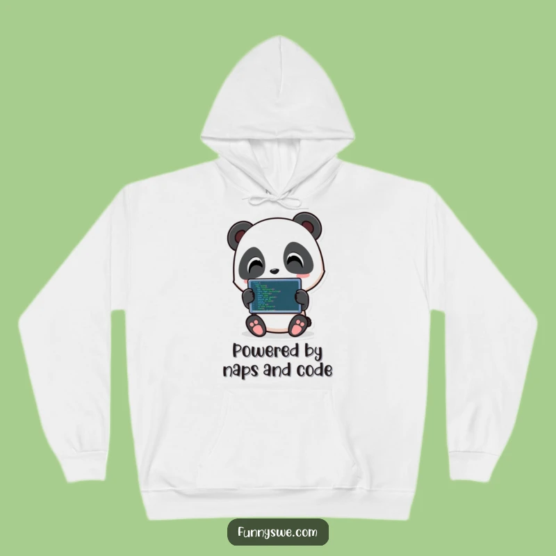 Funny Panda Coder Hoodie: Stay Cozy While Showing Off Your Code