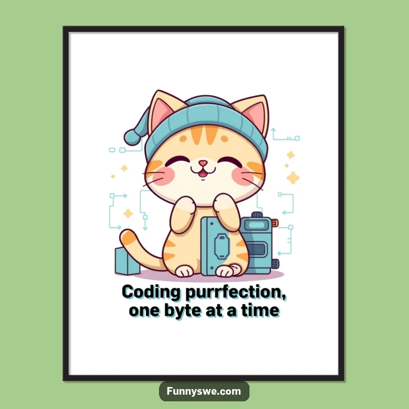 Free Printable Cat Wall Art: Hilarious Downloadable Decor for Geeks