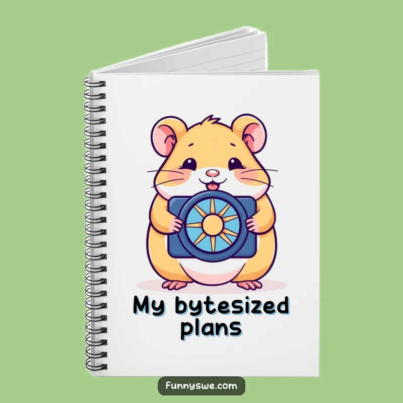 Funny Hamster Web Dev Notebook: Hilarious Journal for Tech Ideas